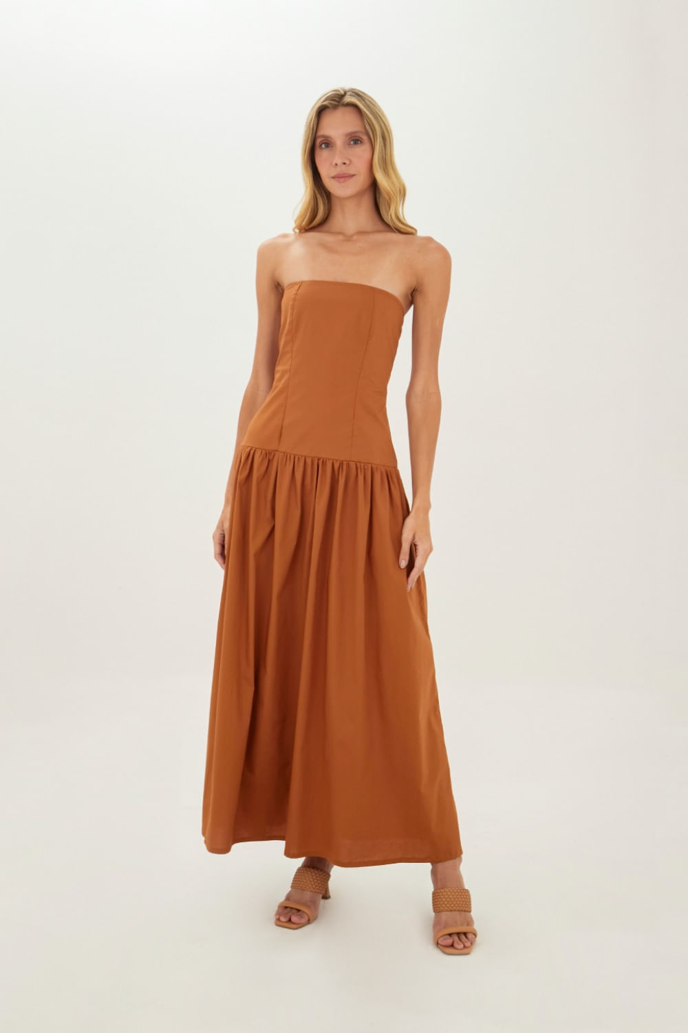 Vestido Largo Kira Toupe